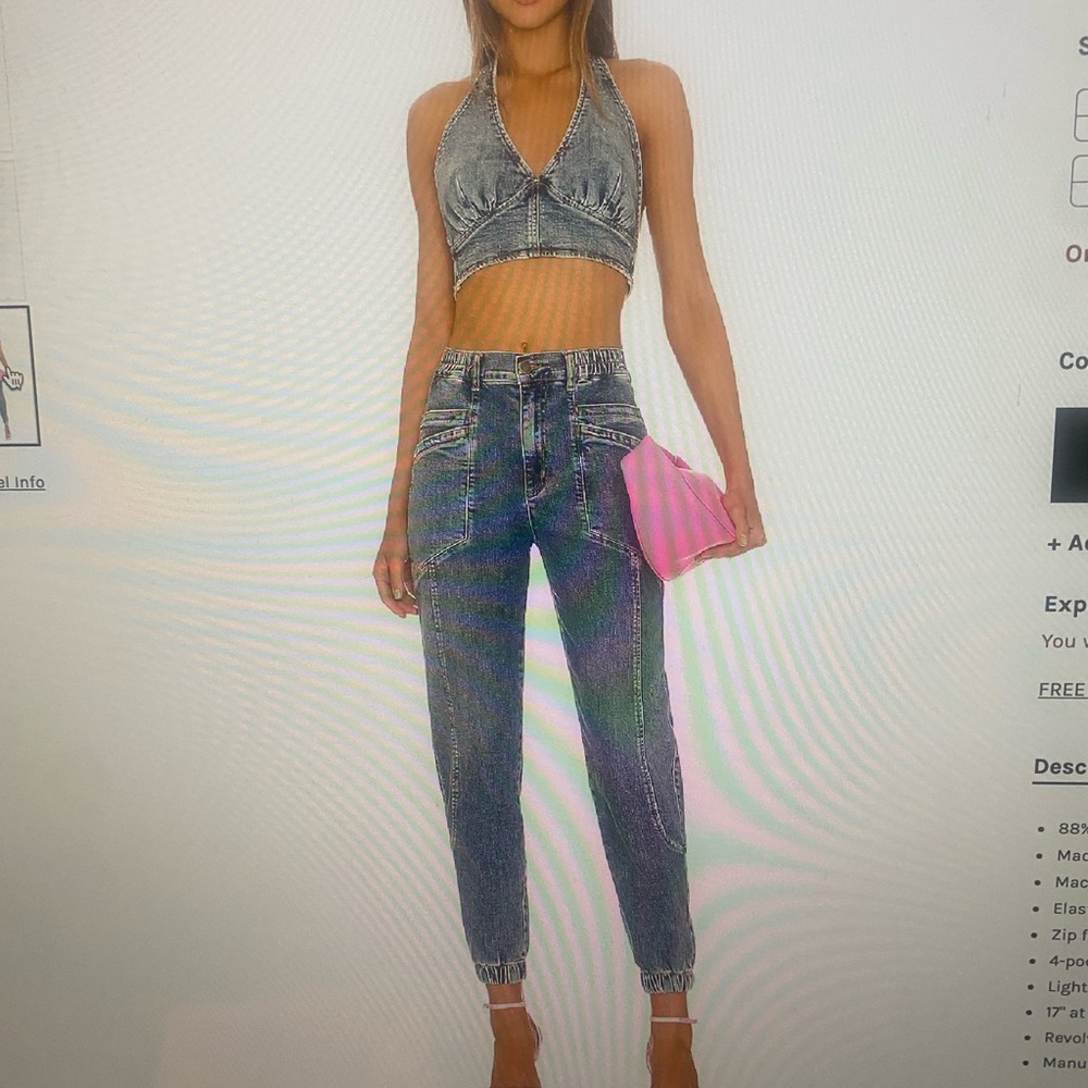 Retrofete Myla Light Rip Tide Jeans